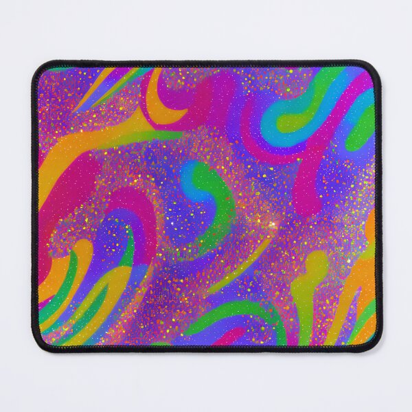 Item preview, abstract painting of multi-coloured glitter background designed and sold by David-Howells.