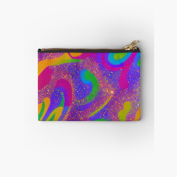 Item preview, abstract painting of multi-coloured glitter background designed and sold by David-Howells.