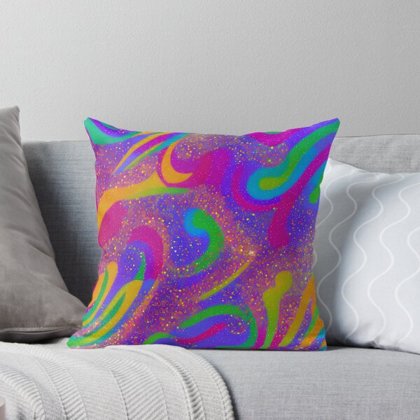 Item preview, abstract painting of multi-coloured glitter background designed and sold by David-Howells.