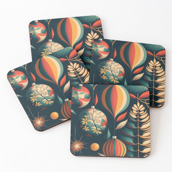 Item preview, Colorful Christmas pattern designed and sold by MorningPanda.