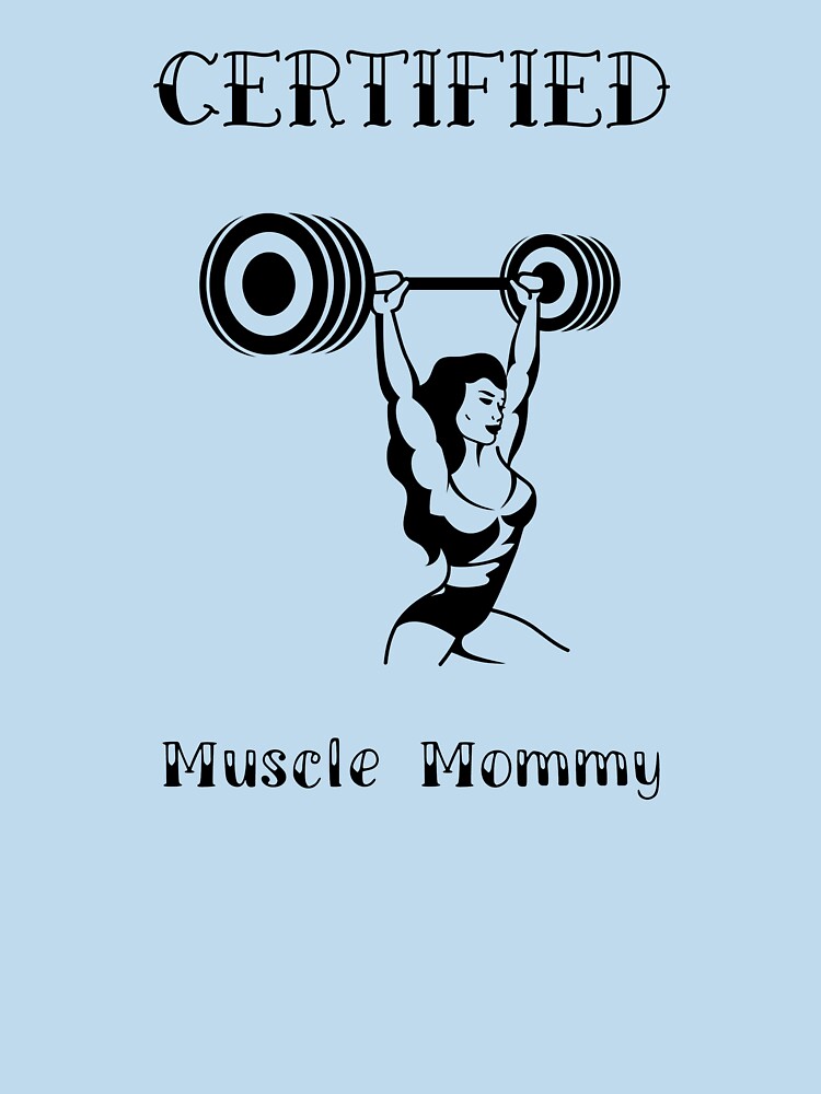 Muscle Mommy Comfy Gym Activewear Hoodie Sweatshirt Pump Cover 