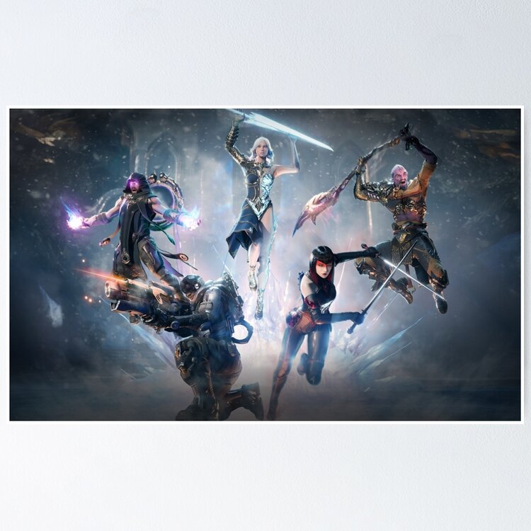 Predecessor, Paragon , Overprime , Fault , Game ,  Poster for Sale by  NewWaveStyle