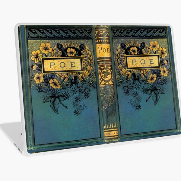 Aperçu de l'œuvre Edgar Allan Poe vieille couverture de livre victorienne créée et vendue par Classical Weasel.