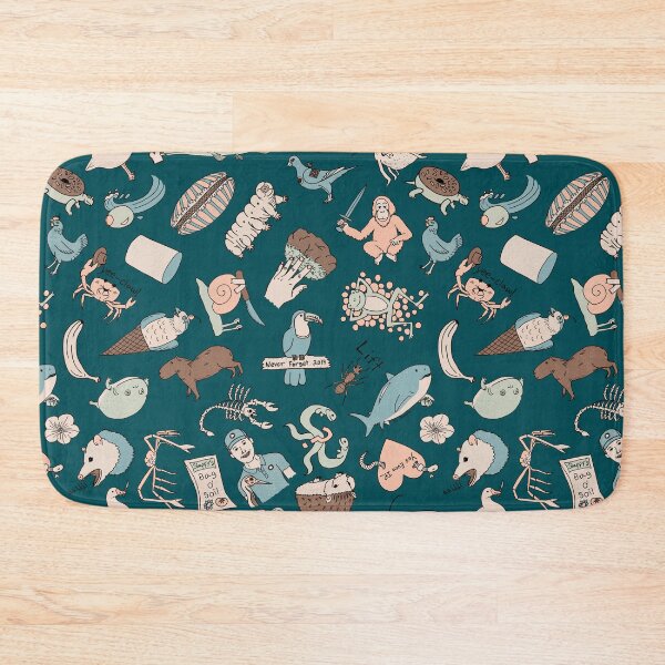Item preview, Wild Green Memes Seamless Pattern - Ecological Memes Pattern - Cozy Palette & Midnight Green designed and sold by EcoElsa.