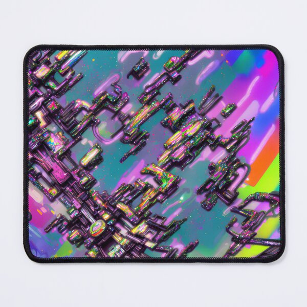Item preview, abstract painting of multi-coloured glitter background designed and sold by David-Howells.
