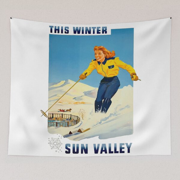 Item preview, Sun Valley - Vintage Travel designed and sold by Culturio.