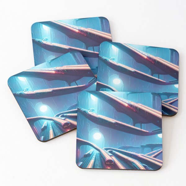 Item preview, Futuristic Train Station designed and sold by BrightC.
