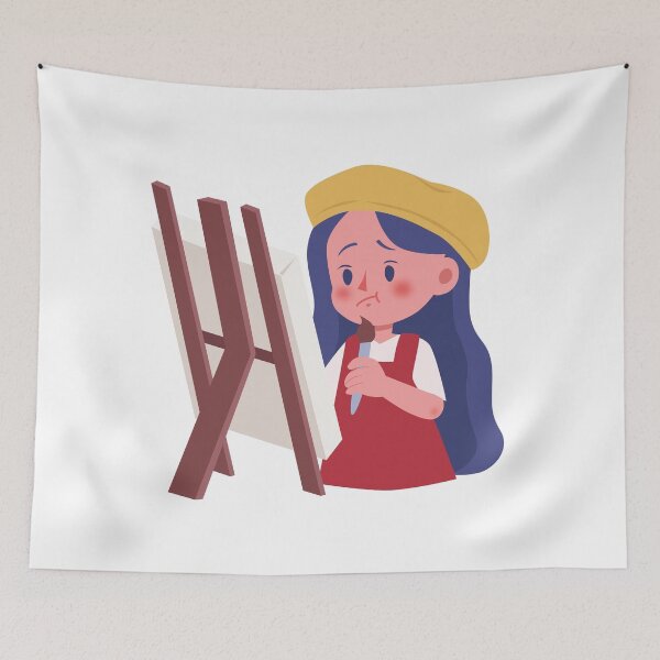 Item preview, painter artist painting cheap t shirt free minimalist drawing picasso easel designed and sold by arial12.