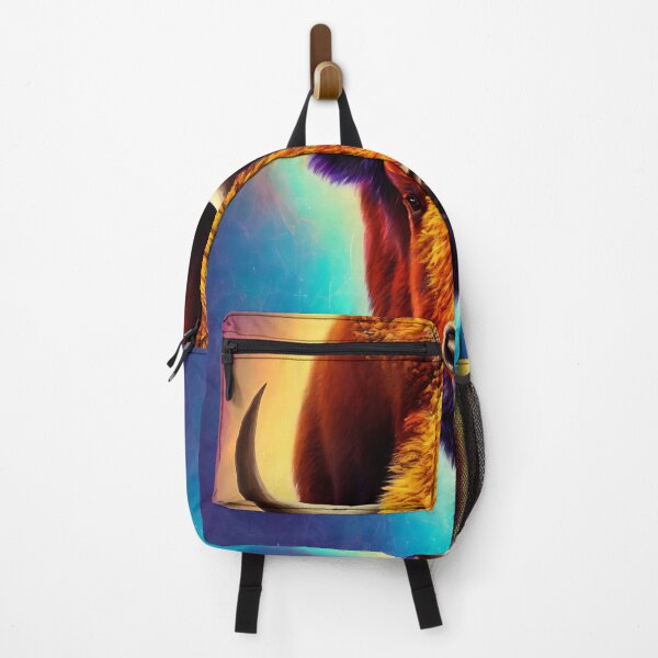 Item preview, product render poster vivid colors divine proportion Bull, ice and snow, glowing fog intricate, elegant, highly detailed, digital painting, concept art, smooth, sharp focus, illustration designed and sold by DrawItOnce.