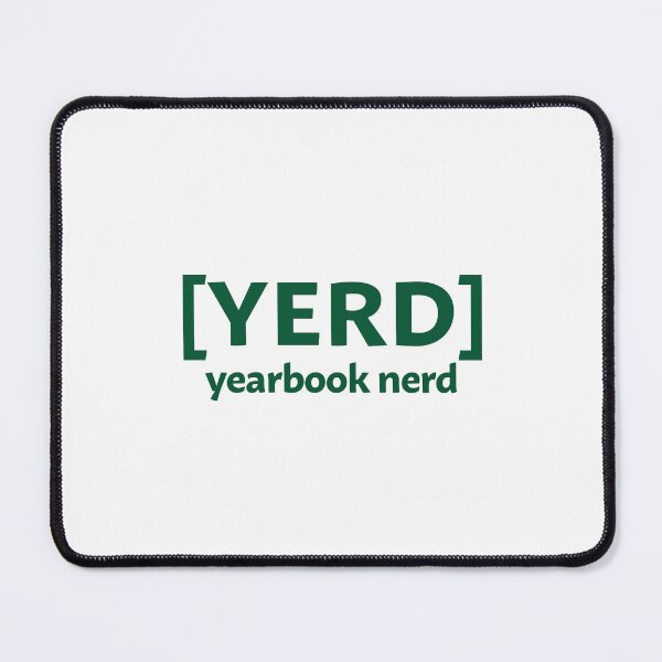 Item preview, YERD - Yearbook Nerd designed and sold by InTrendType.