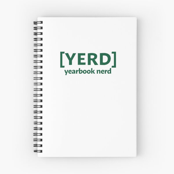 Item preview, YERD - Yearbook Nerd designed and sold by InTrendType.