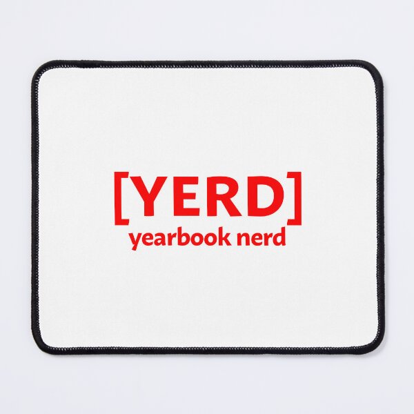 Item preview, YERD - Yearbook Nerd designed and sold by InTrendType.