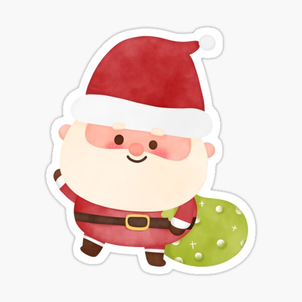 Stickers  Santa Claus (vintage) - Pretty Little Studio