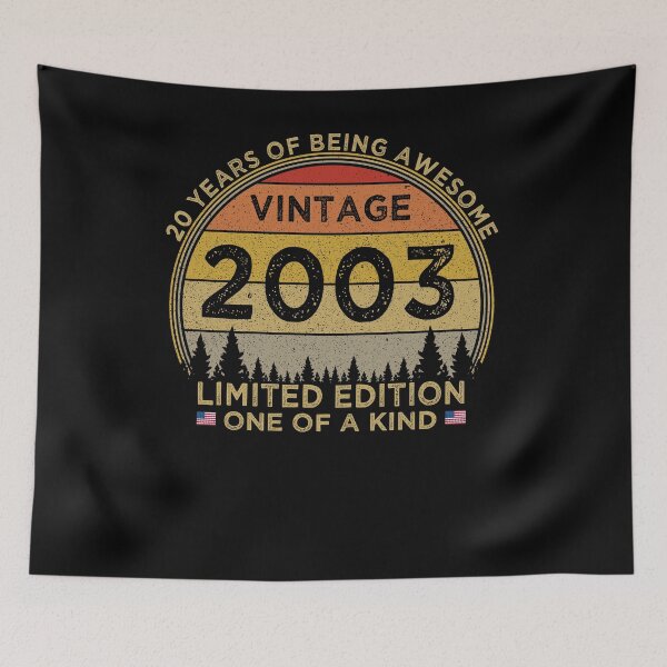 Item preview, 20th Birthday Vintage 2003 Limited Edition Patriotic designed and sold by cssdru.