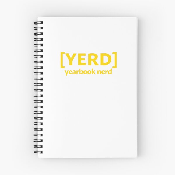 Item preview, YERD - Yearbook Nerd designed and sold by InTrendType.