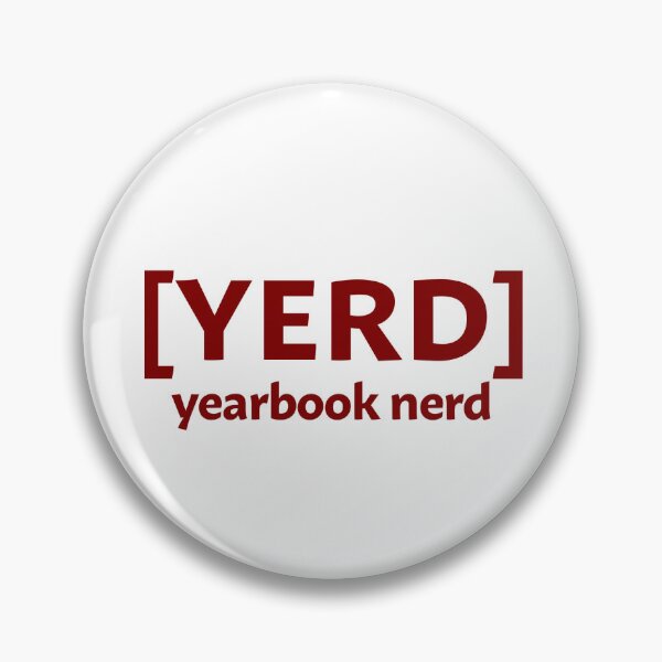 Item preview, YERD - Yearbook Nerd designed and sold by InTrendType.
