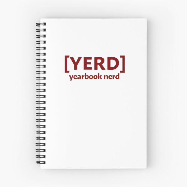 Item preview, YERD - Yearbook Nerd designed and sold by InTrendType.