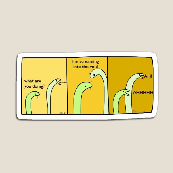 Item preview, The Void - Tiny Snek Comics designed and sold by acohen110.