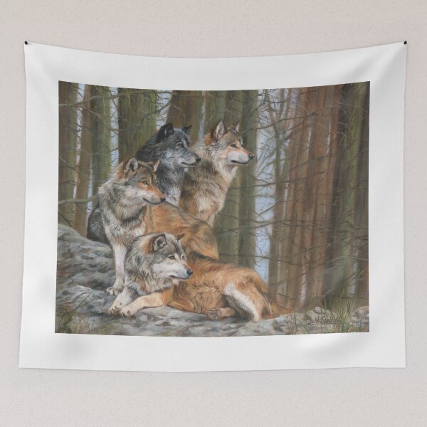 Item preview, Four Wolves designed and sold by David Stribbling.