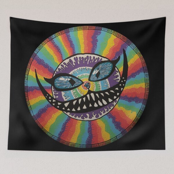 Item preview, Psychedelic cat designed and sold by Eljuliland.