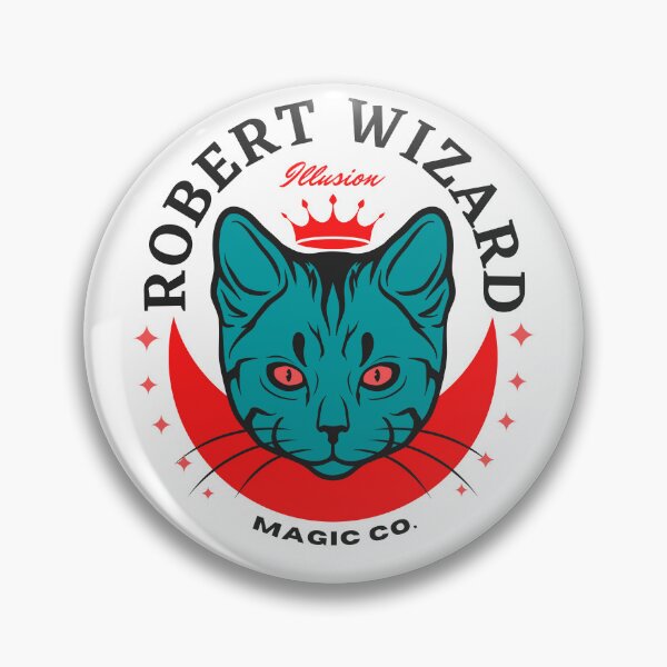 Item preview, ROBERT NAME: ROBERT WIZARD MAGIC CAT DESIGN. designed and sold by AlexRelax.