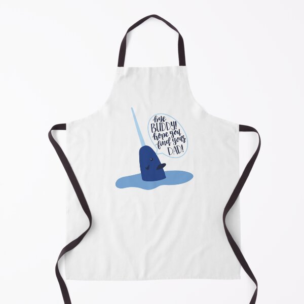 Item preview, Bye Buddy Hop You Find Your Dad Narwhal designed and sold by tbcalligraphy.