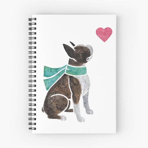 Item preview, Watercolour Boston Terrier designed and sold by animalartbyjess.