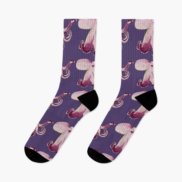 Item preview, Happy Octopus Fish Snack Dark designed and sold by Nicky Rollings.