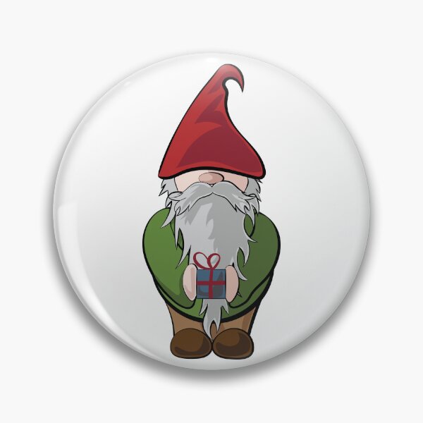 Item preview, Minimalist Holiday Garden Gnome designed and sold by InkLayer.