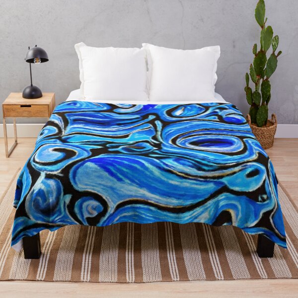 Item preview, Sea of Swirls in Shades of Blue designed and sold by Zeph1.