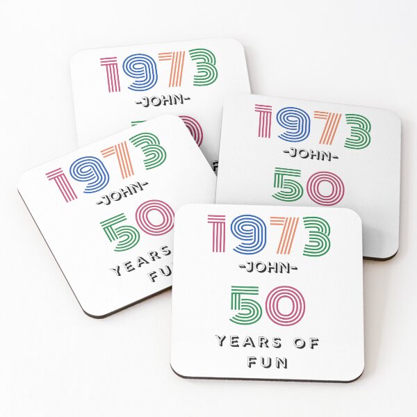 Item preview, JOHN NAME SHIRT: JOHN 50 YEARS OF FUN. designed and sold by AlexRelax.