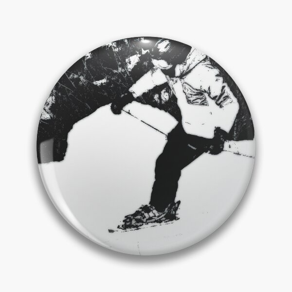 Item preview, Downhill Skier - Let's Ski! designed and sold by NaturePrints.