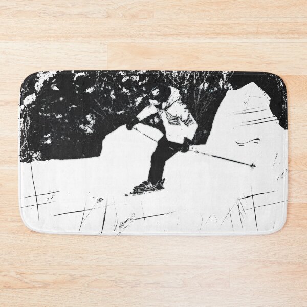 Item preview, Downhill Skier - Let's Ski! designed and sold by NaturePrints.