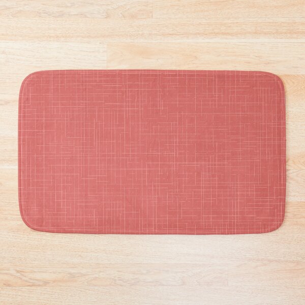 Item preview, Sketchy textured linen-look design in luscious melon designed and sold by FrancesPoff.
