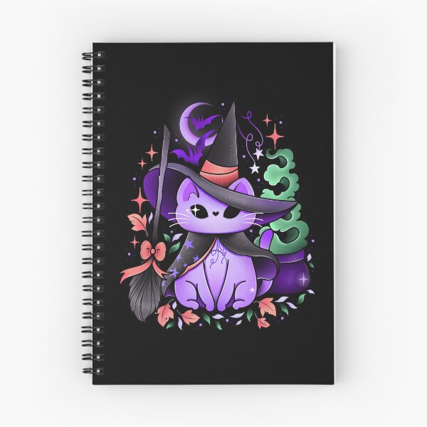 Item preview, Witchy Halloween cat  designed and sold by Texdoodles.