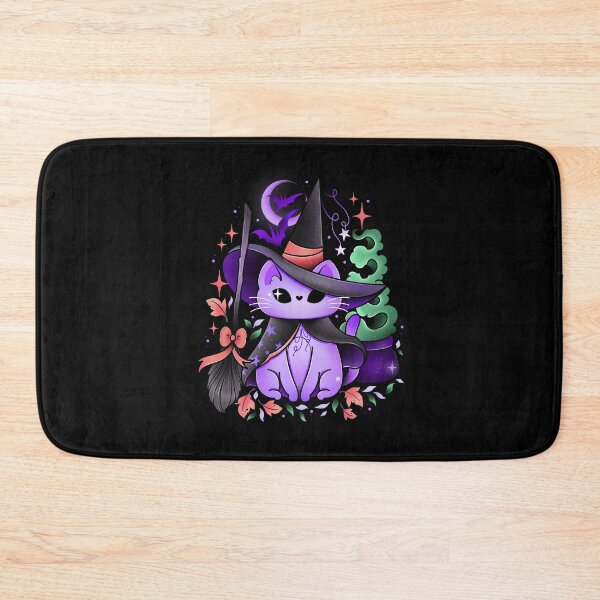 Item preview, Witchy Halloween cat  designed and sold by Texdoodles.