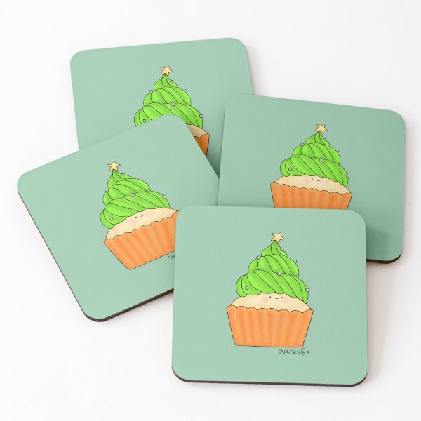 Item preview, ChristmasTree Cupcake designed and sold by Snacks-At-3.