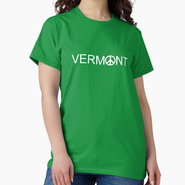 Vermont Peace Sign Shirt Classic T-Shirt