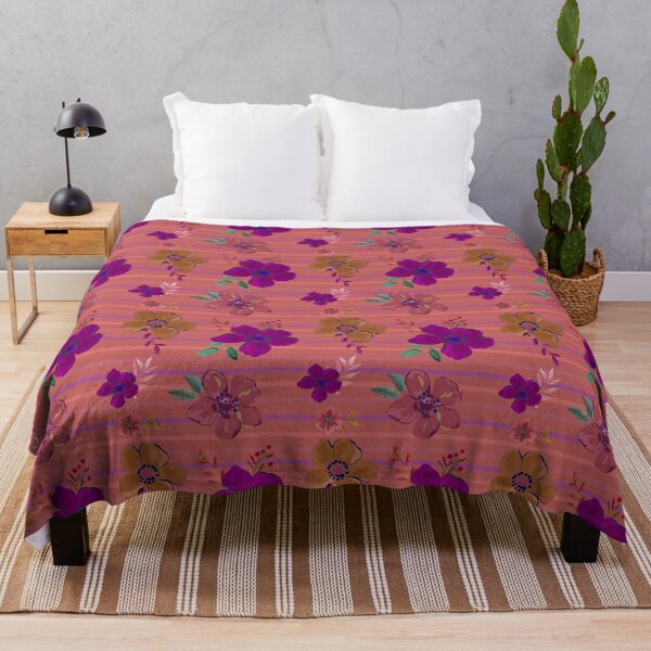 Item preview, Romantic floral pink pattern designed and sold by AlbaGrekaDesign.