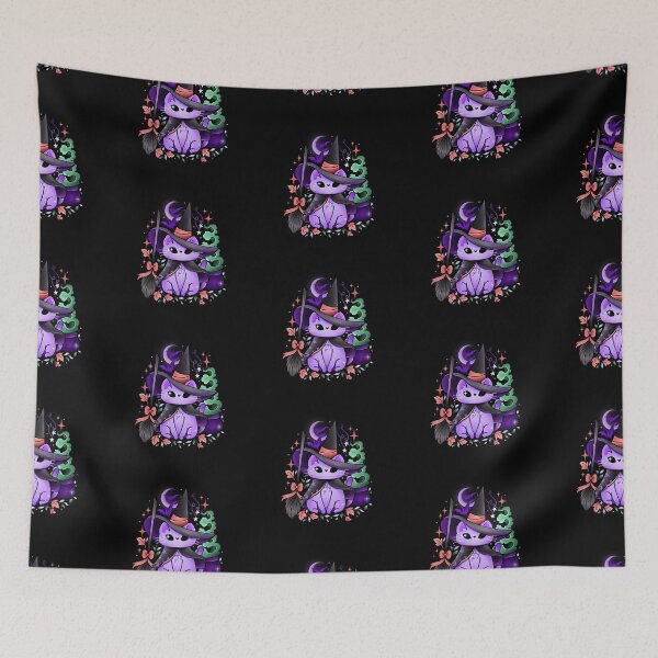 Item preview, Witchy Halloween cat  designed and sold by Texdoodles.