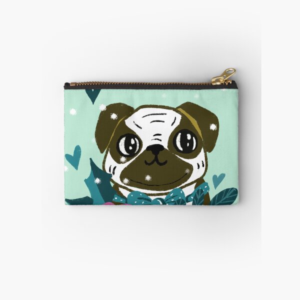 Item preview, Adorable puggy puppy christmas designed and sold by pinkyfish1010.