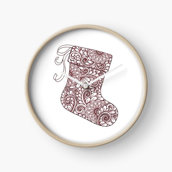 Christmas Stocking Clock