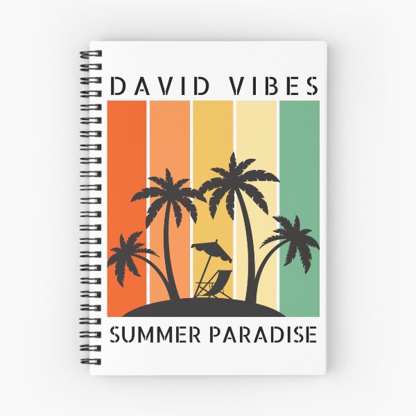 Artikelvorschau, DAVID NAME: DAVID VIBES. SOMMERPARADIES. entworfen und verkauft von AlexRelax.