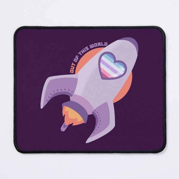 Item preview, OUT of this World - Bigender Pride designed and sold by ZeNami.