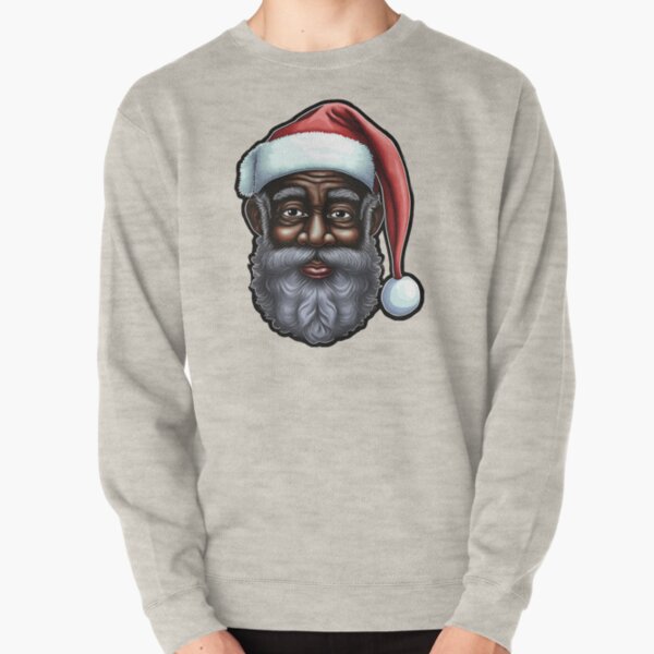 Black Santa Claus Sweatshirts & Hoodies for Sale | Redbubble