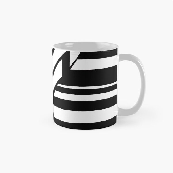 Artikelvorschau, Black and White Abstract Couple - Stripes - High Contrast Expressionism entworfen und verkauft von Inomaly Art.