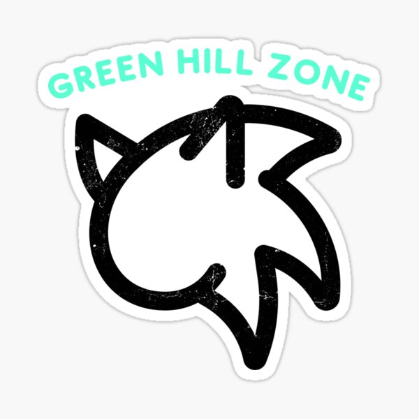 sonic movie 3 theme green hills Sticker for Sale by switch2