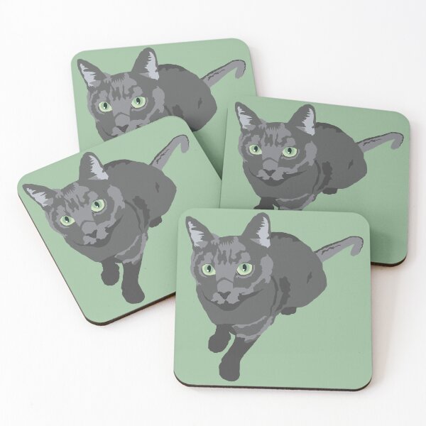 Item preview, Russian Blue Cat designed and sold by designcardinal.