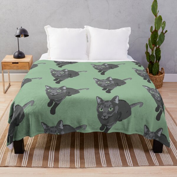 Item preview, Russian Blue Cat designed and sold by designcardinal.