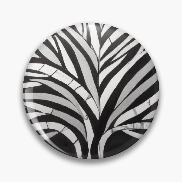Artikelvorschau, Black and White Abstract Tree - Stripes - High Contrast Expressionism entworfen und verkauft von Inomaly Art.